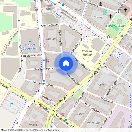 Södervärn, Malmö, Skåne, Upplandsplan 6