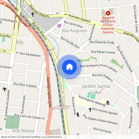 Rua Humberto Primo Leardini, 60, Jardim Santa Lídia, Mauá, São Paulo, 09311021