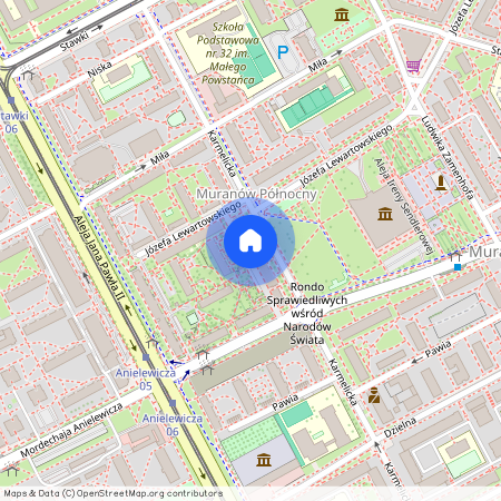 ul. Karmelicka, Muranów, Śródmieście, Warszawa, mazowieckie