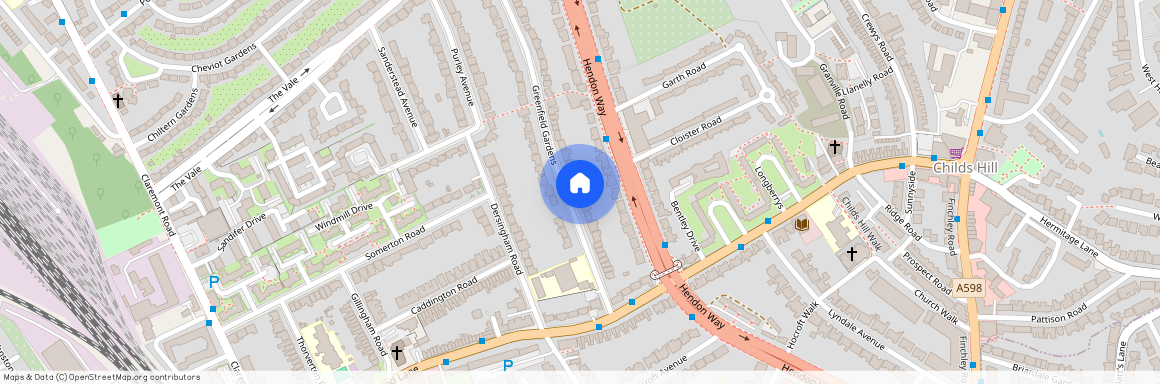 Greenfield Gardens, Cricklewood, London, NW2