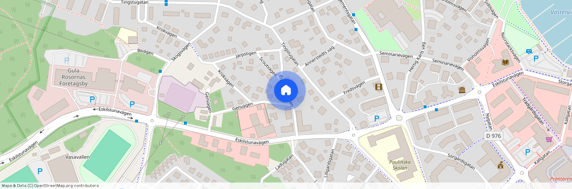 Erikslundsvägen, Strängnäs