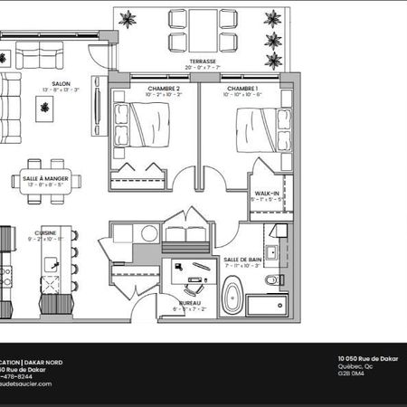 Libre Condo Locatif Neuf secteur Lebourgneuf 4 1/2 + bureau, Vue sur la Ville de Québec - Photo 4