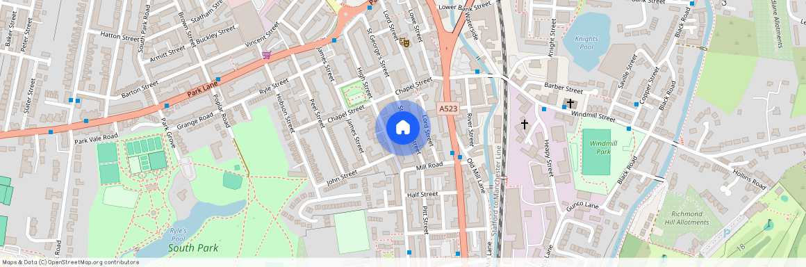 St. Georges Street, Macclesfield, Cheshire, SK11