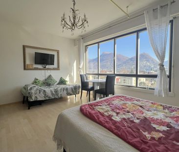 AFFITTASI ELEGANTE 1.5 LOCALI CON VISTA APERTA A LUGANO - Photo 1