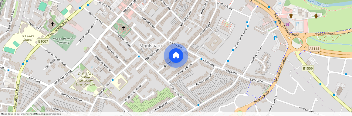 Bouverie Road, Chelmsford, Essex, CM2 0UD