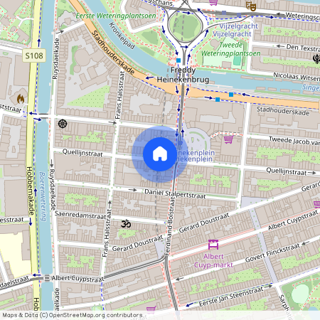 Oude Pijp, 1072 XW, Quellijnstraat, Amsterdam