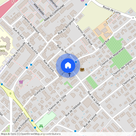 1196, Gland, Grand'rue