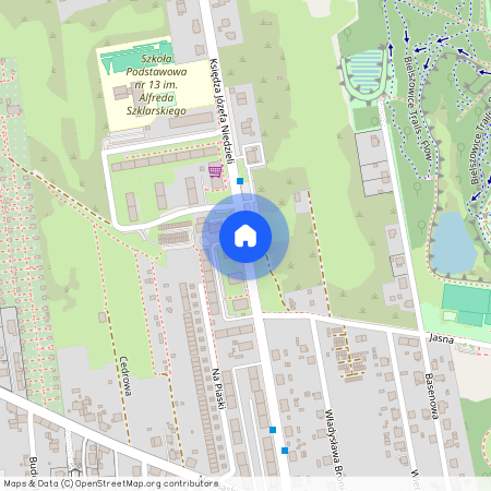 ul. ks. Józefa Niedzieli, Bielszowice, Ruda Śląska, śląskie