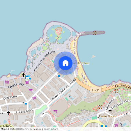 Avenida Fam. Betancourt y Molina 34, Distrito Martiánez, Puerto de la Cruz