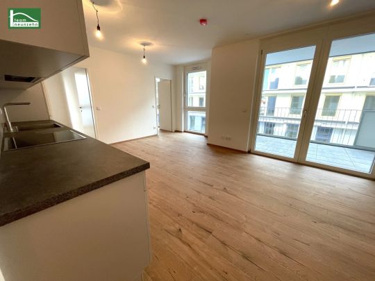 POG 83 - Hochwertige Neubau-Wohnung mit großer Terrasse nahe Gewerbepark Stadlau! Ab Mai verfügbar! - Photo 1