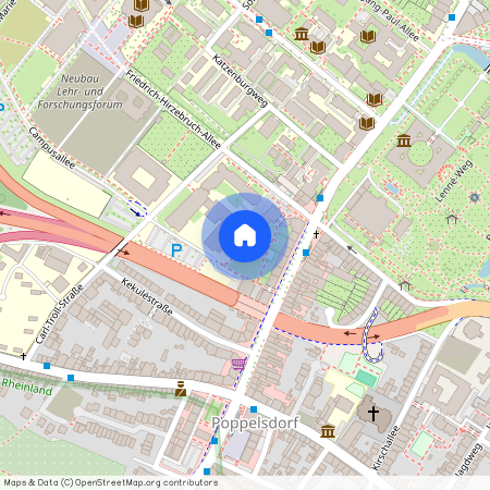 Karlrobert-Kreiten-Straße 11, 53115 Bonn - Poppelsdorf