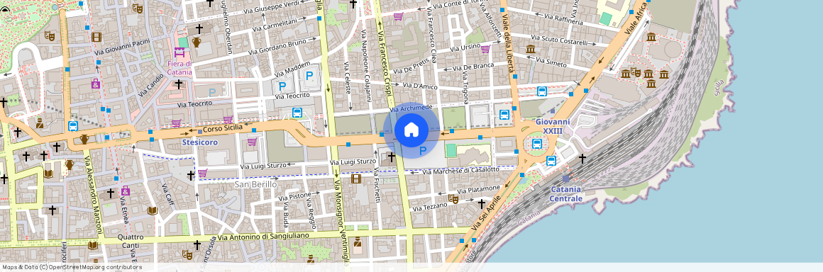 Toscano, Provincia di Catania, Catania, Casa, Corso Martiri