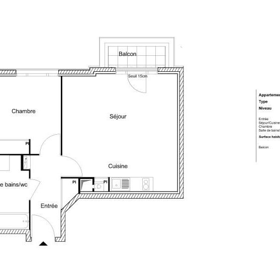 Location Appartement 2 pièces 46m² VILLIERS SUR MARNE 94350 - Photo 2