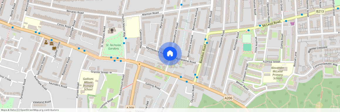 Myrtledene Road, London, SE2