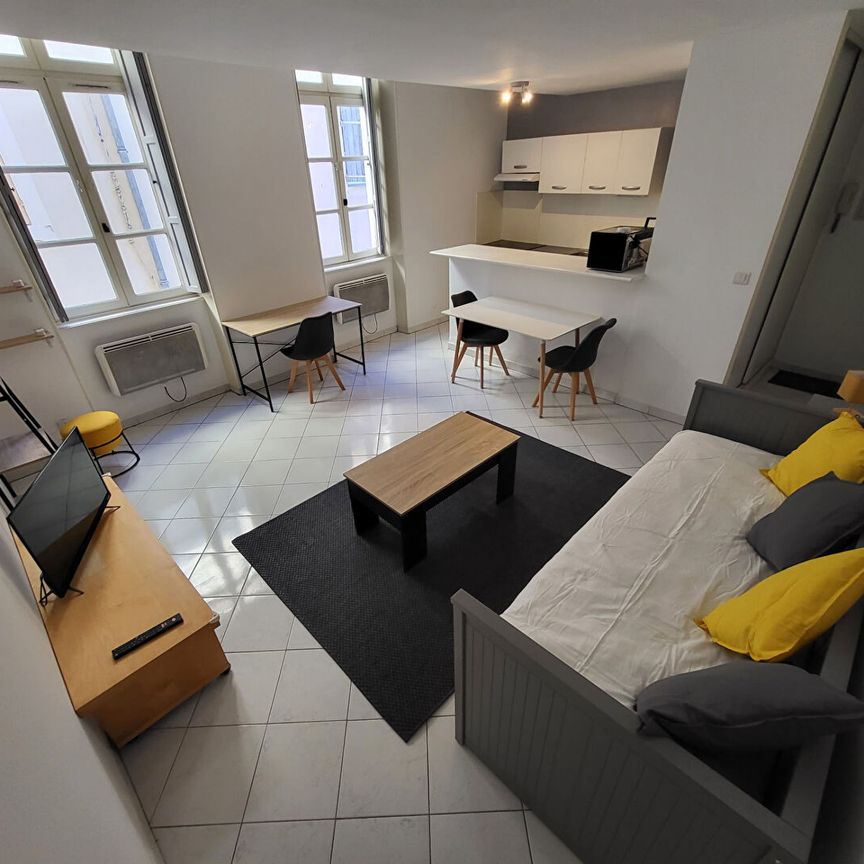 NIMES COUPOLE STUDIO MEUBLE DE 31.8 M2, - Photo 1