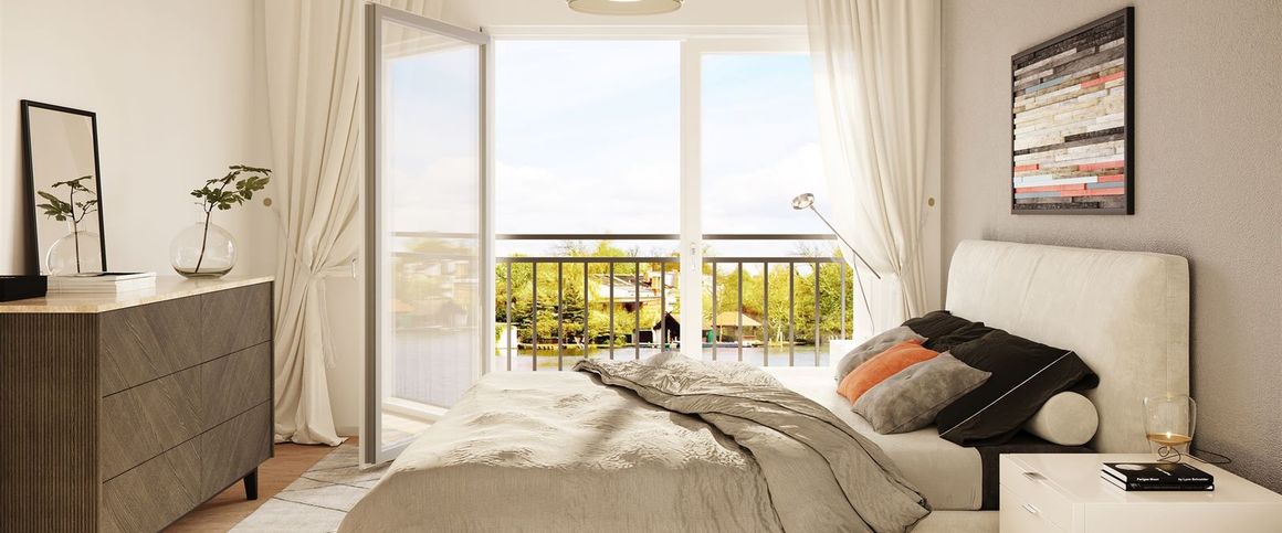 Moderne Erdgeschosswohnung mit Terrasse im Havelquartier Potsdam - Foto 1