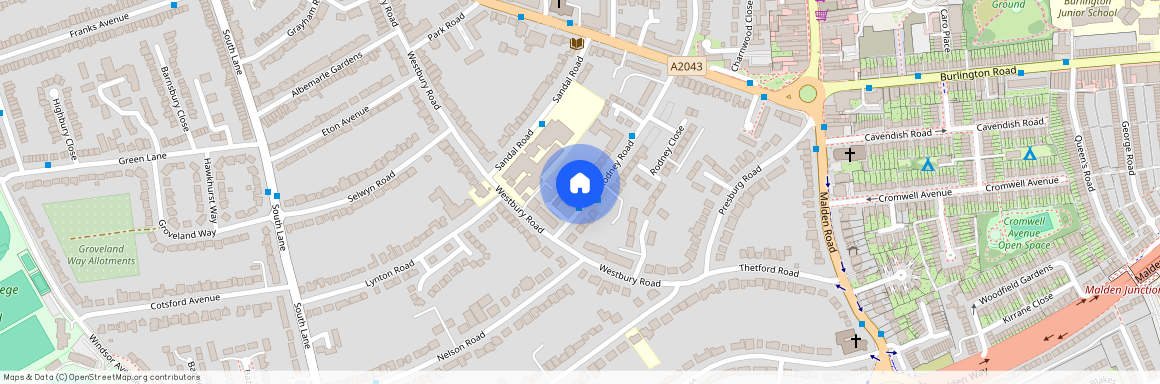 Rodney Road, New Malden KT3