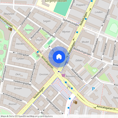 Västra Sorgenfri, Malmö, Skåne, Åhusgatan 7