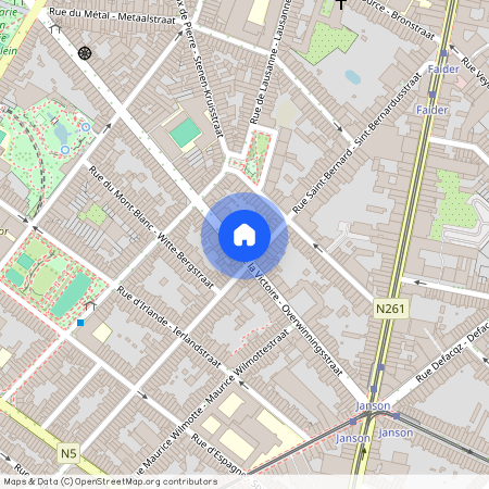 Rue de la Victoire, 170, 3, 1060, Saint-Gilles