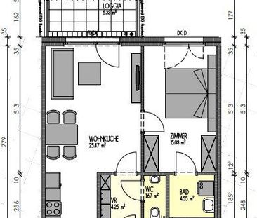 M(I)ETTEN IN OBERLAA: Unbefristete 2-Zimmer Wohnung mit Balkon in 1... - Foto 4