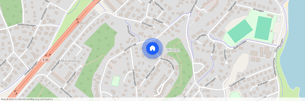 Korpabergsvägen, Alingsås