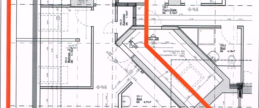 Bright 3-room apartment with balcony (DG) - Limited contract - Photo 1