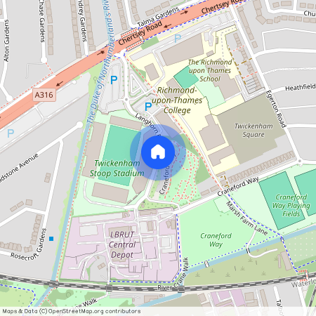 Challenge Court, Twickenham