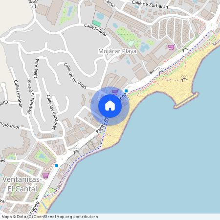 Pueblo Indalo-Ventanicas-El Cantal, Mojácar