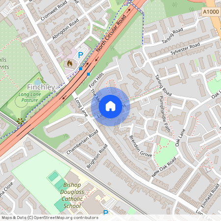 Lucas Gardens, London, N2