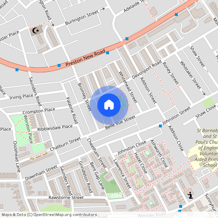 St. Barnabus Street, Blackburn