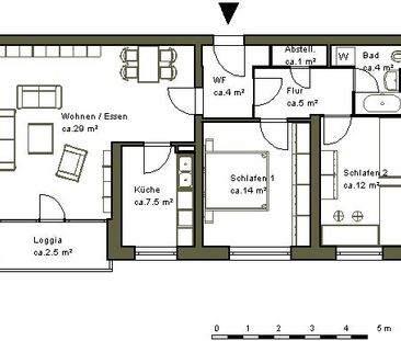 Stop: 3- Zimmerwohnung am Sahlkampmarkt - Photo 4