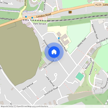 Knockhall Chase, Greenhithe, DA9 9EW – 2 Bedroom Terraced House