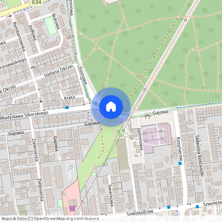 ul. gen. Władysława Sikorskiego, Ząbki, wołomiński, mazowieckie