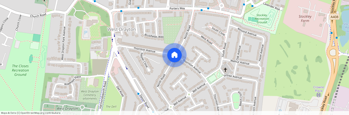 North Road, West Drayton, UB7