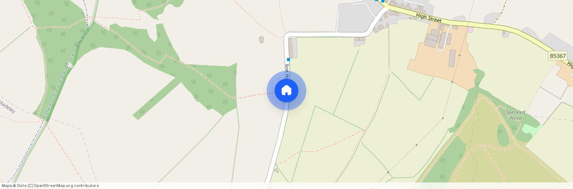 Scot Hay Road, Alsagers Bank, Scot Hay Road, Alsagers Bank, Stoke On Trent ST7