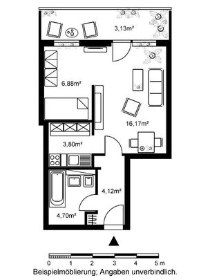 Gemütliche 1-Zimmer-Wohnung mit Balkon zu vermieten! - Foto 1