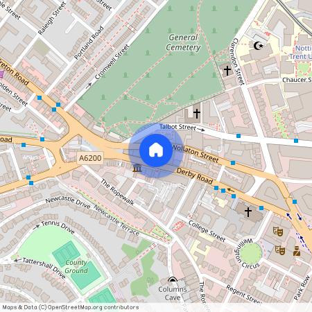 100-104 Derby Road, Nottingham NG1 5FB, United Kingdom