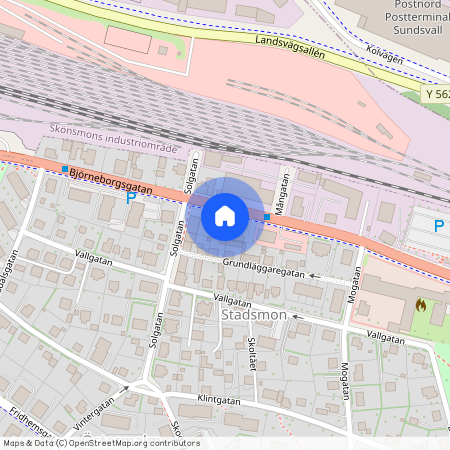 Sundsvall, Björneborgsgatan, 28A, 85460