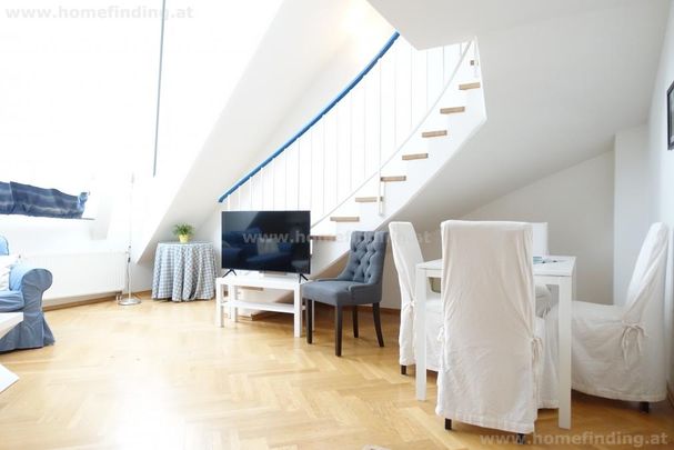 möblierte Terrassen-Wohnung nahe Karlskirche I unbefristet - Photo 1