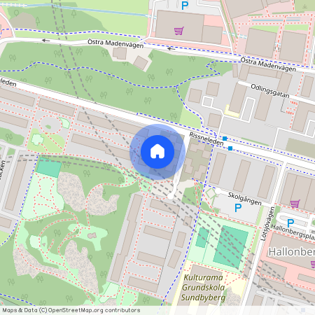 Hallonbergsvägen 2B, Hallonbergen