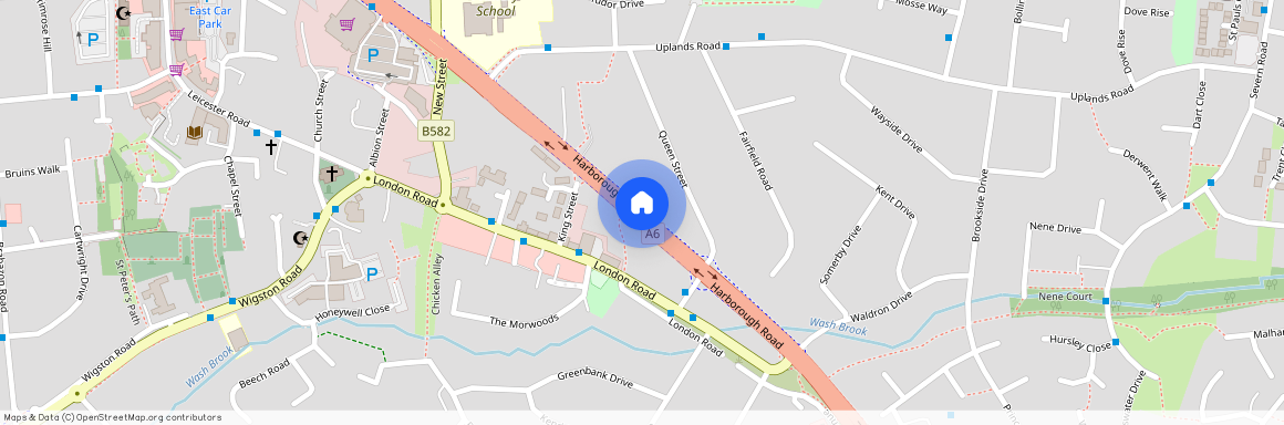 Harborough Road, Oadby, LE2