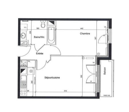 Appartement 2 pièces - - Photo 2