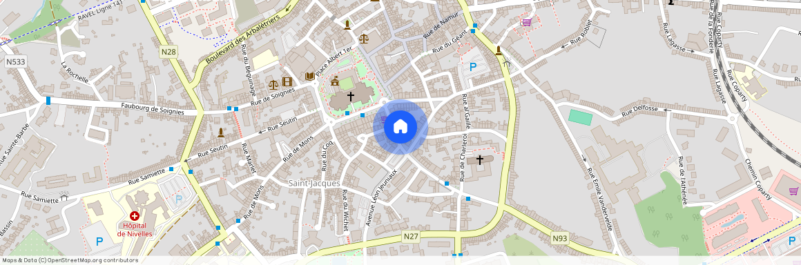 Rue de Saintes, 13, 1, 1400, Nivelles