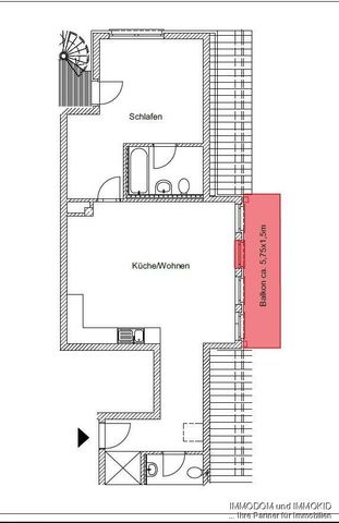 2-Zimmer-Wohnung mit Einbauküche, Balkon und Personenaufzug mitten in Zwickau, zu vermieten! - Foto 4