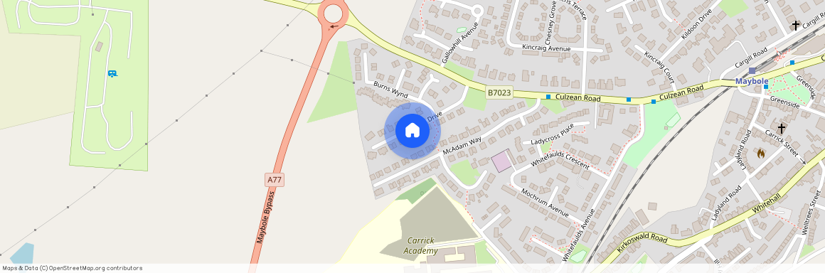 Burns Drive, Maybole, Ayrshire, KA19