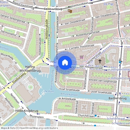 Nieuwe Pijp, 1072 JW, Van Hilligaertstraat, Amsterdam