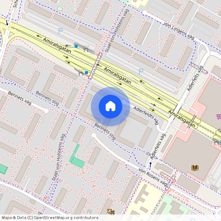 Von Rosens väg 16, Örtagården