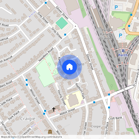 Raeburn Park, Craigie, Perthshire, PH2