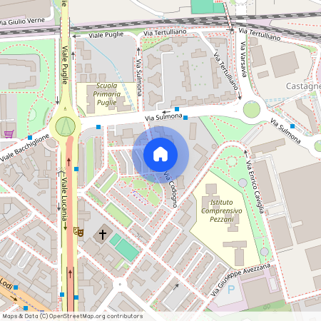 Via Codogno, Włochy, Milan