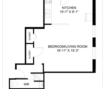 1 Bedroom - Photo 1